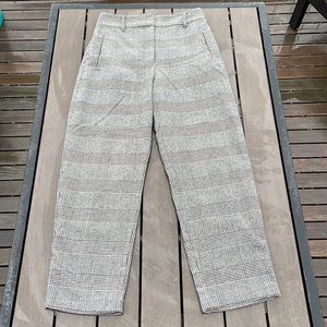 Aritzia Wilfred Jallade Pant Size 6 Plaid Houndstooth